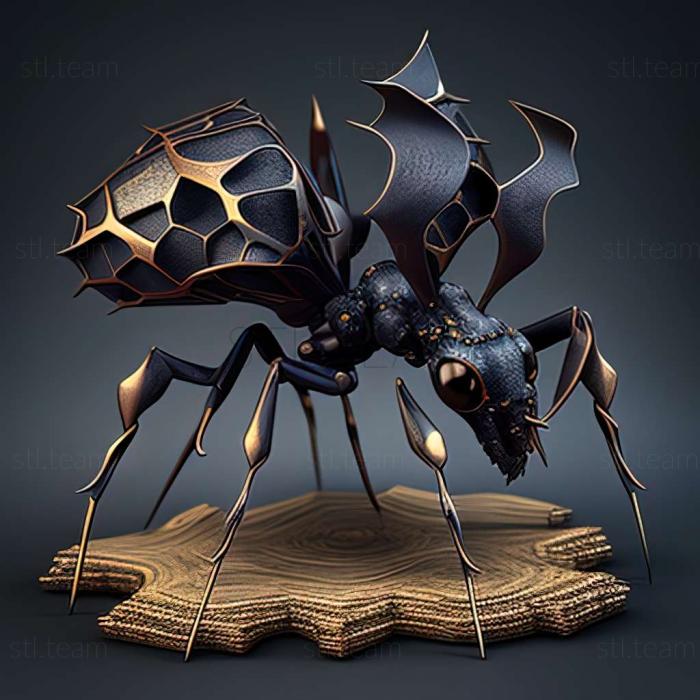 3D модель Polyrhachis brachyspina (STL)